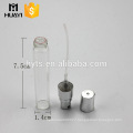 wholesale 10ml empty glass perfume tube bottle